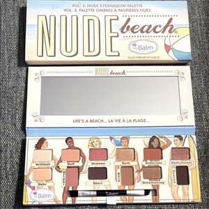 theBalm: NudeBeach: Nude Eyeshadow Palette: Volume 2 🏝️Brand New & Limited!